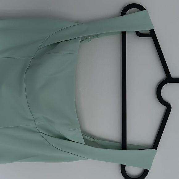 Lucy in the Sky tie back mini dress. - Picture 2 of 4